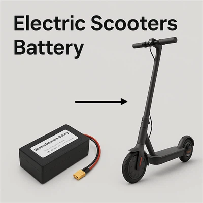Bateria de scooters elèctrics